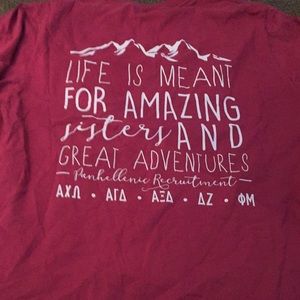 Sorority recruitment shirt